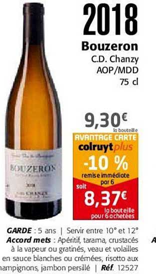 2018 bouzeron c.d. chanzy aop mdd