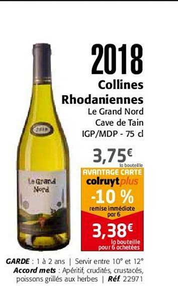 2018 collines rhodaniennes le grand nord cave de tain