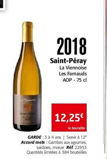 2018 saint péray la viennoise les farnauds aop