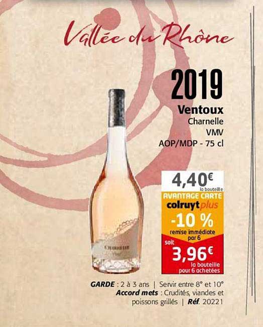 2019 ventoux charnelle vmv aop mdp