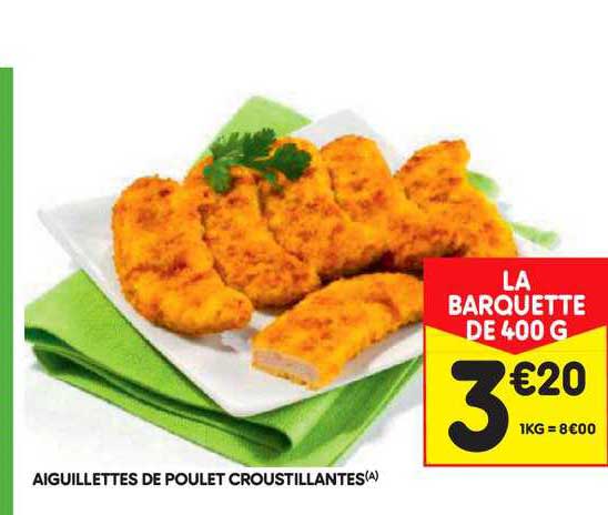 Aiguillettes De Poulet Croustillantes