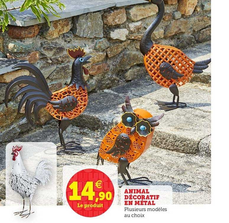 Animal Décoratif En Métal