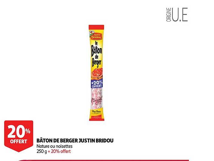 bâton de berger justin bridou