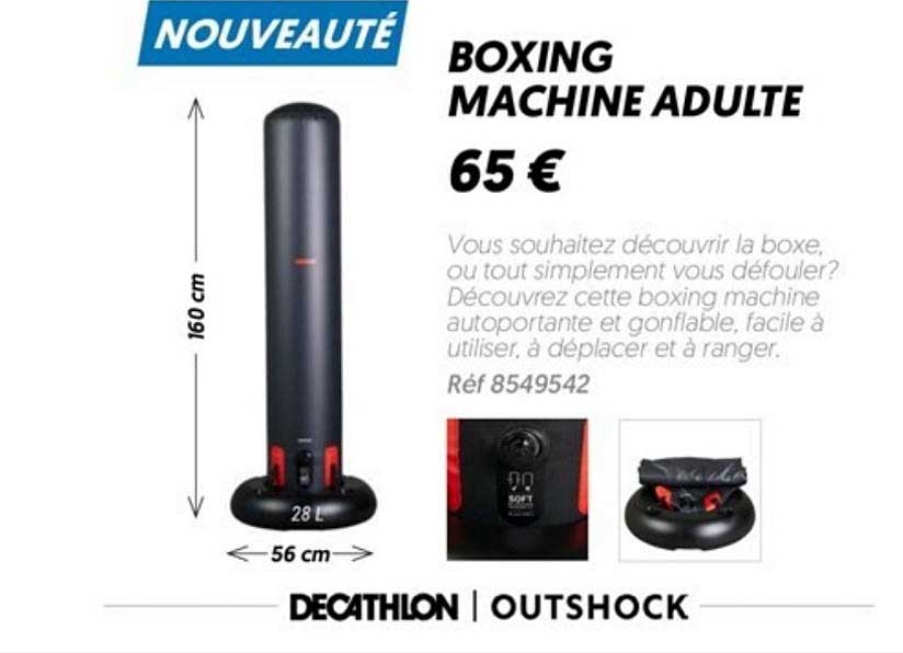 boxing machine adulte