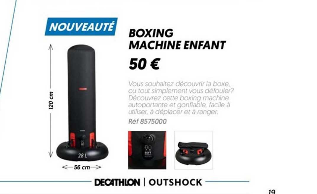 boxing machine enfant