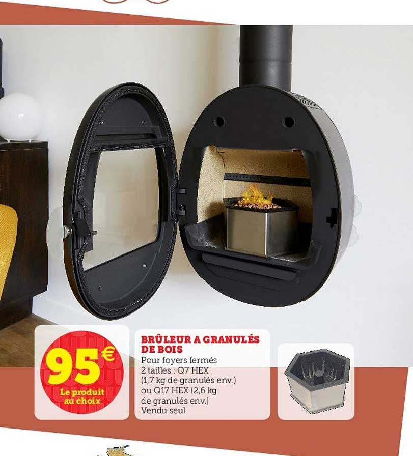 brûleur à granulés de bois