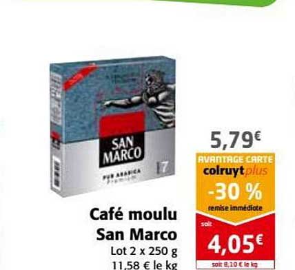café moulu san marco