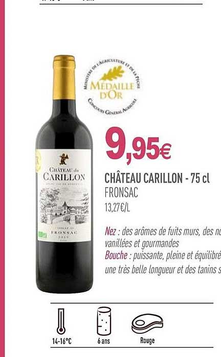 château carillon fronsac