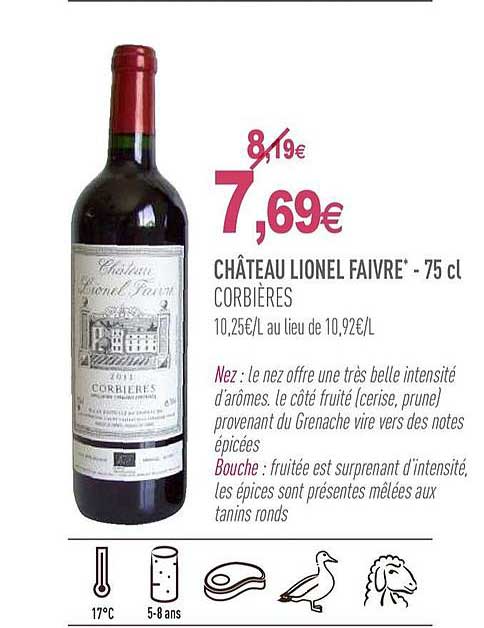 château lionel faivre corbières