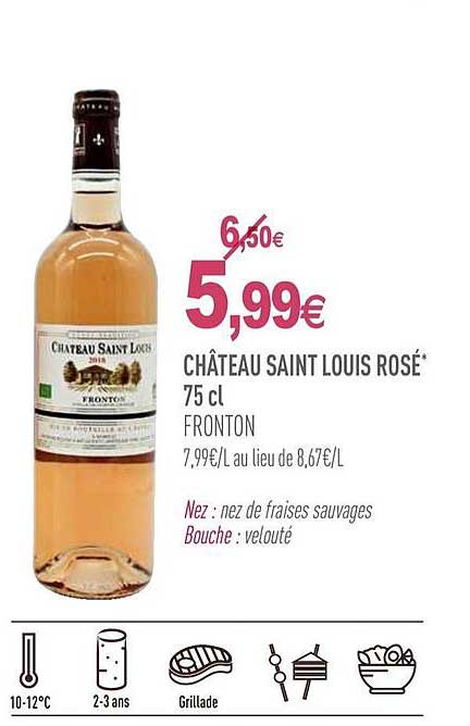 Château Saint Louis Rosé Fronton