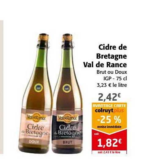 cidre de bretagne val de rance