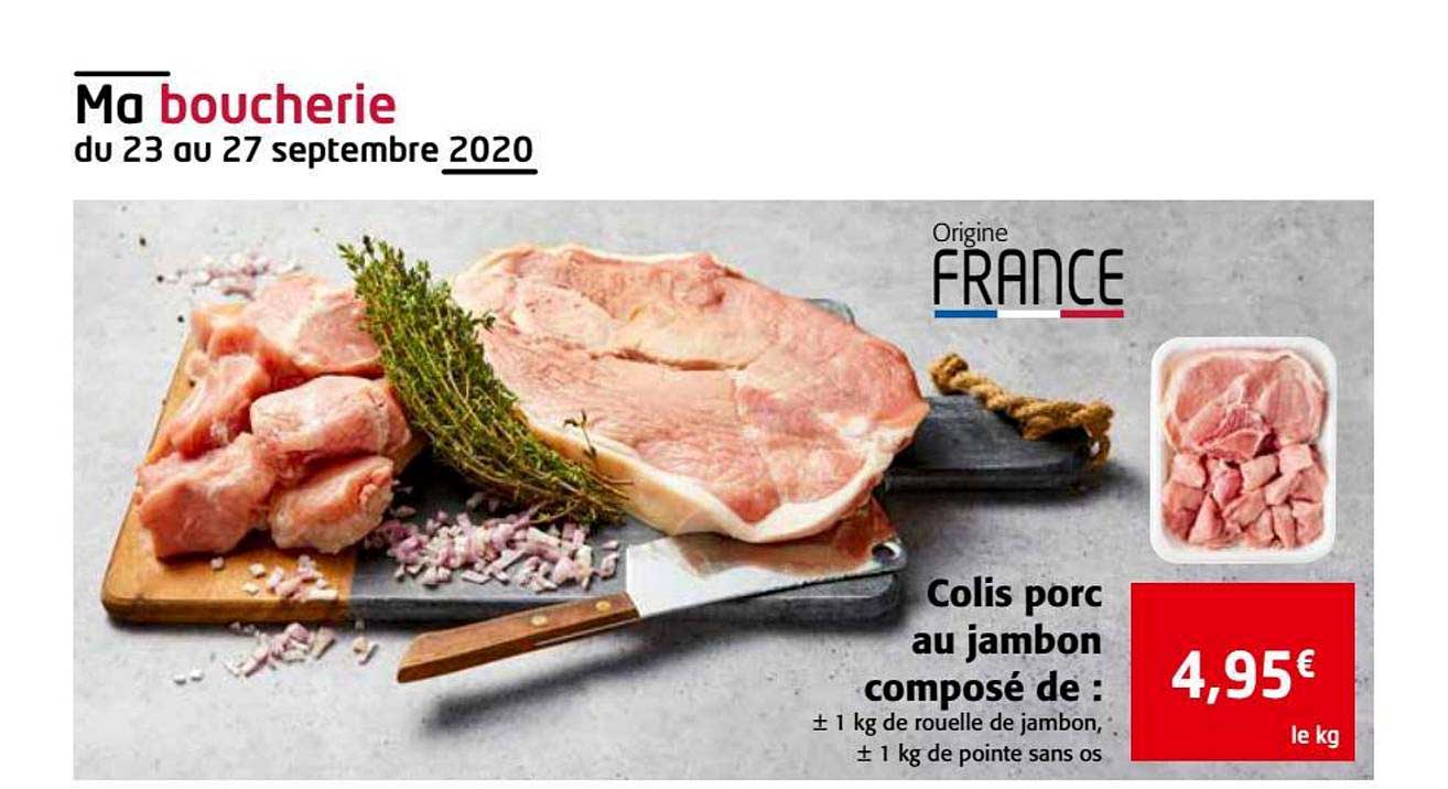 Colis Porc Au Jambon Composé