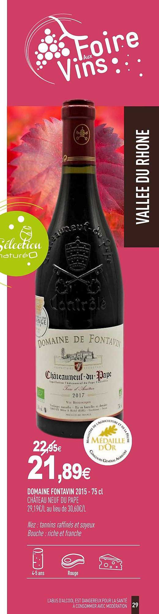 domaine fontavin 2015 château neuf du pape