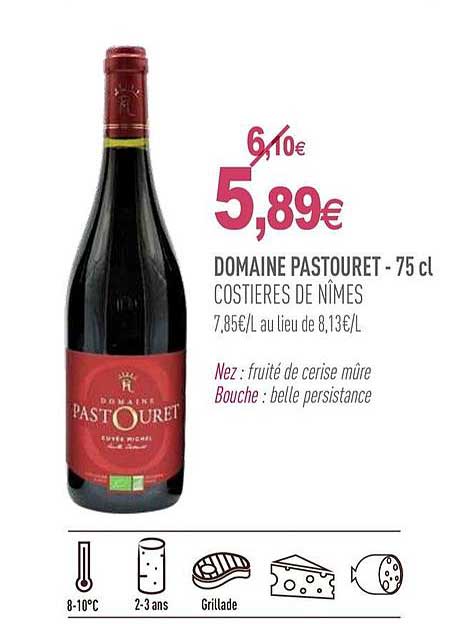 domaine pastouret costières de nîmes
