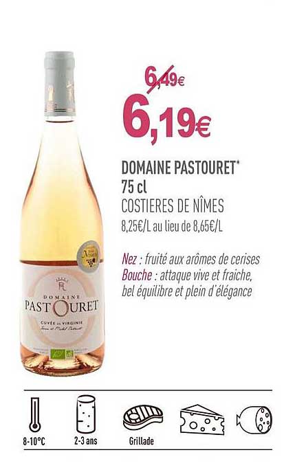 domaine pastouret costières de nîmes