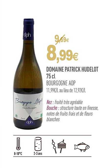 domaine patrick hudelot bourgogne aop