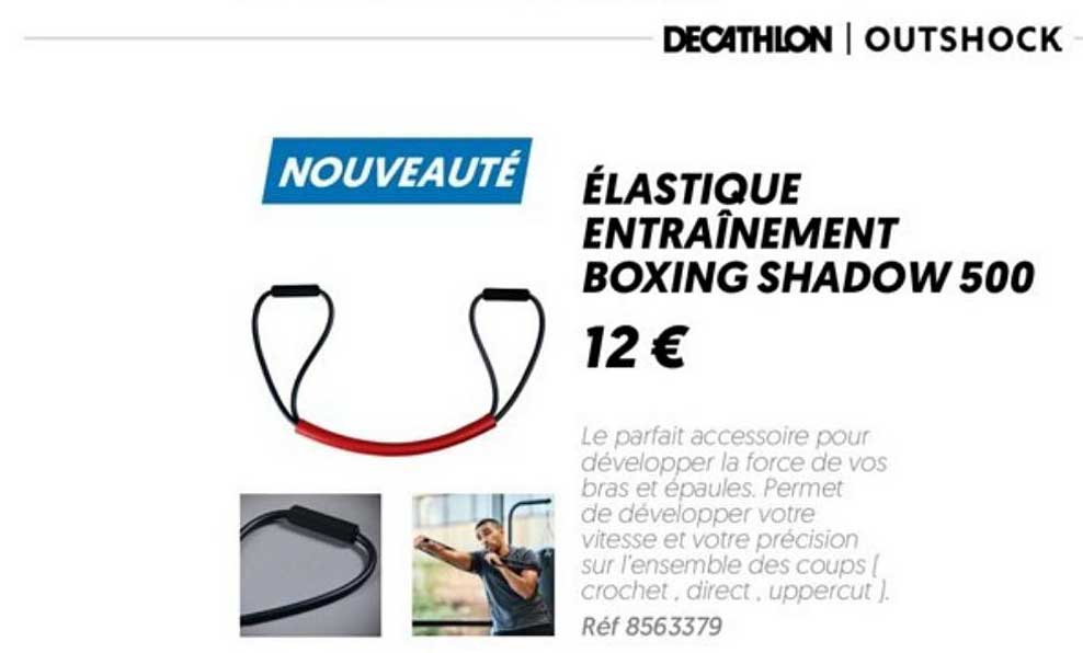 élastique entraînement boxing shadow 500