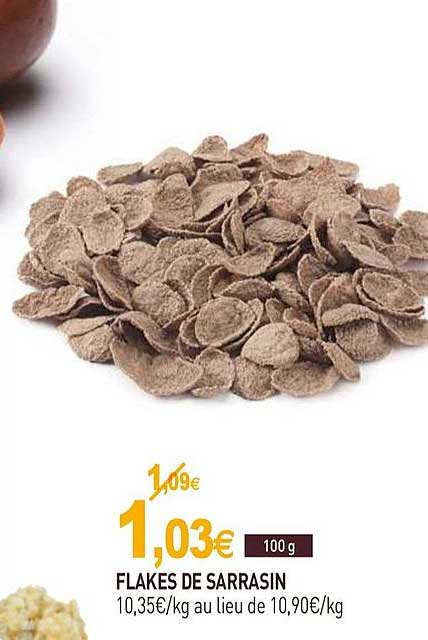 flakes de sarrasin