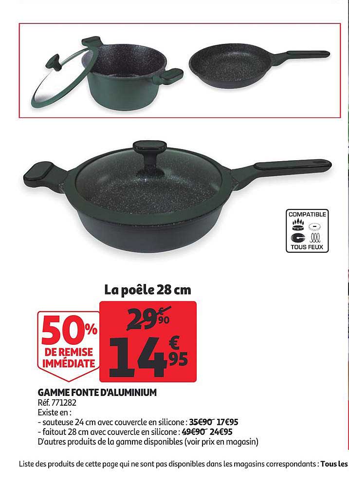 gamme fonte d'aluminium 50% de remise immédiate