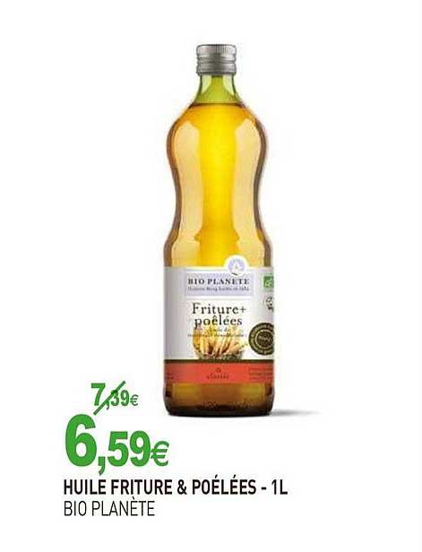 Huile Friture & Poélées Bio Planète