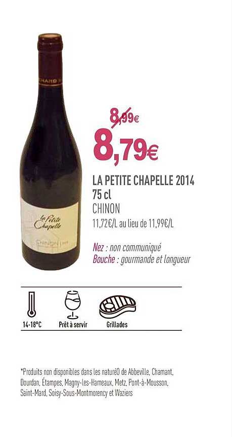 la petite chapelle 2014 chinon