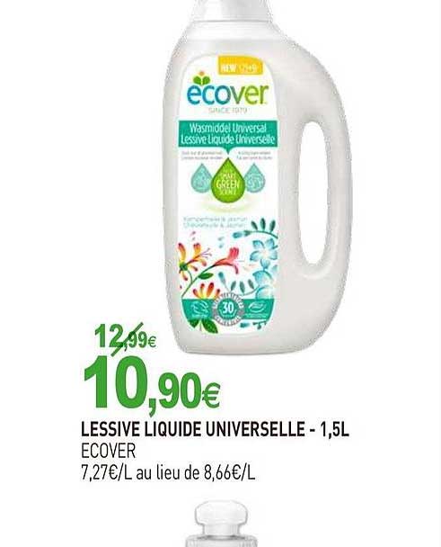lessive liquide universelle ecover
