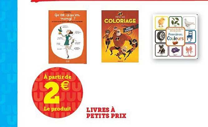 livres à petits prix