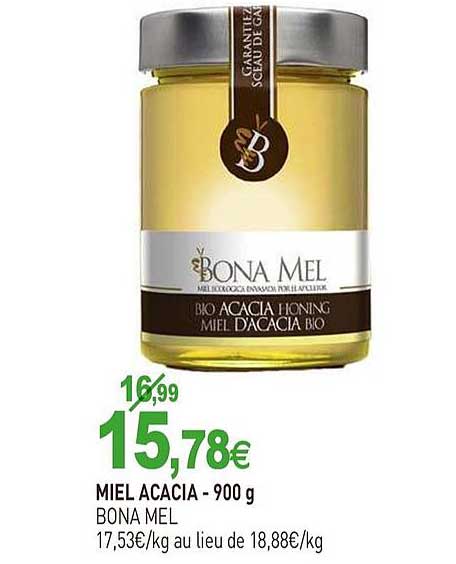 Miel Acacia Bona Mel