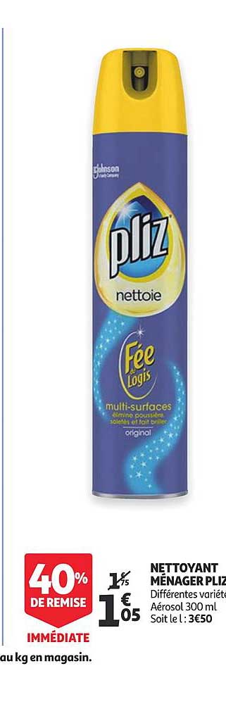 Nettoyant Ménager Pl12 40% De Remise Immédiate