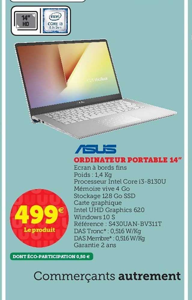Ordinateur Portable 14'' Asus