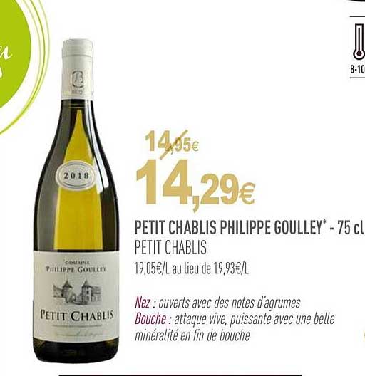 petit chablis philippe goulley petit chablis