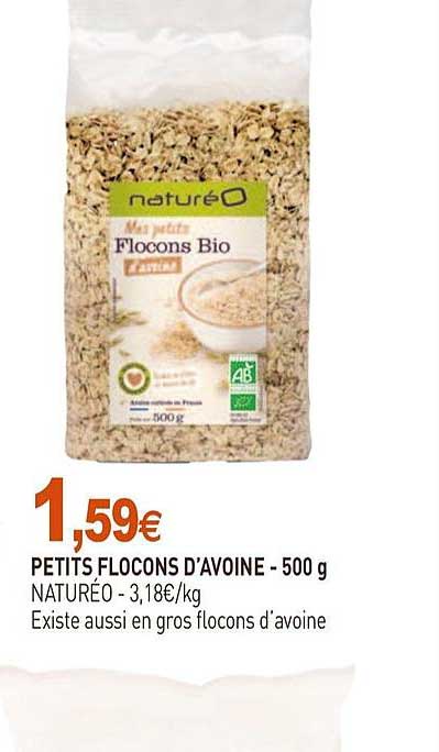 petits flocons d'avoine