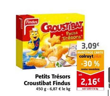 petits trésors croustibat findus