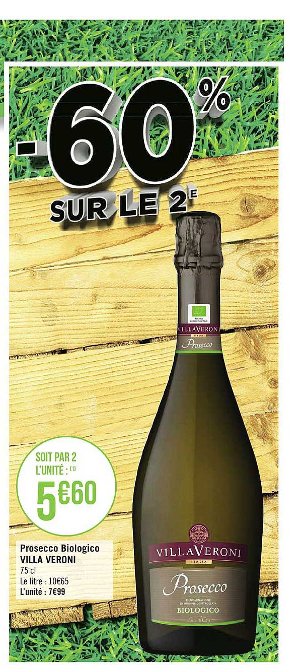 prosecco biologico villa veroni