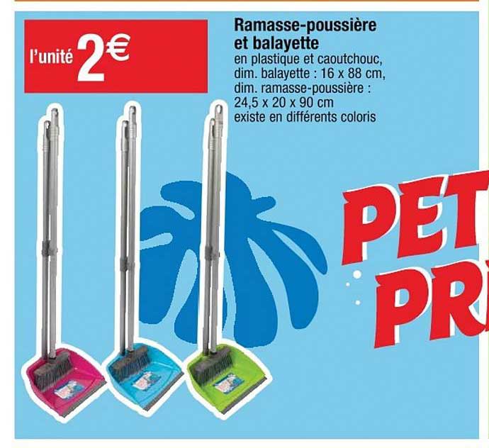 Ramasse Poussière Et Balayette