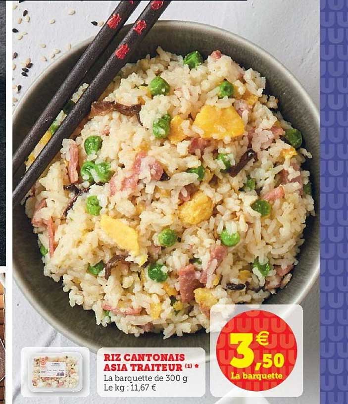 riz cantonais asia traiteur