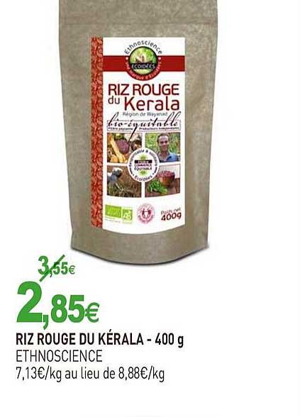 riz rouge du kérala ethnoscience