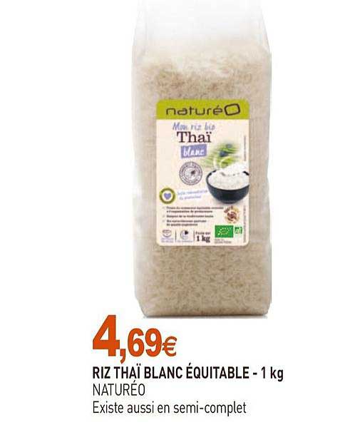 Riz Thaï Blanc équitable