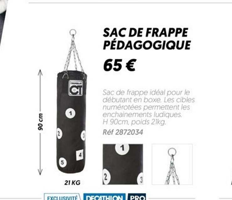 sac de frappe pédagogique