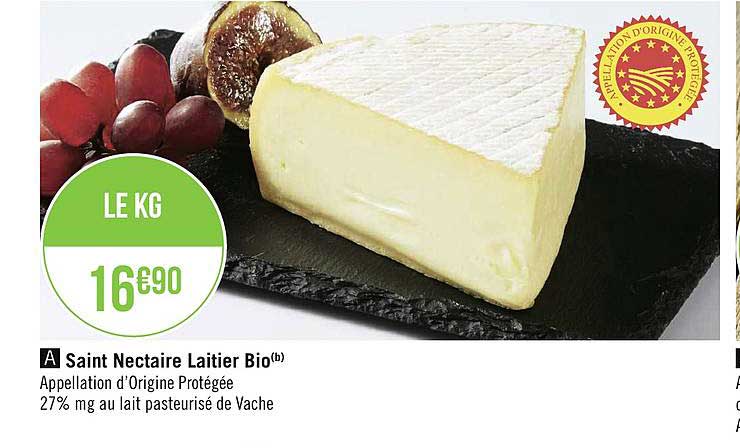 saint nectaire laitier bio