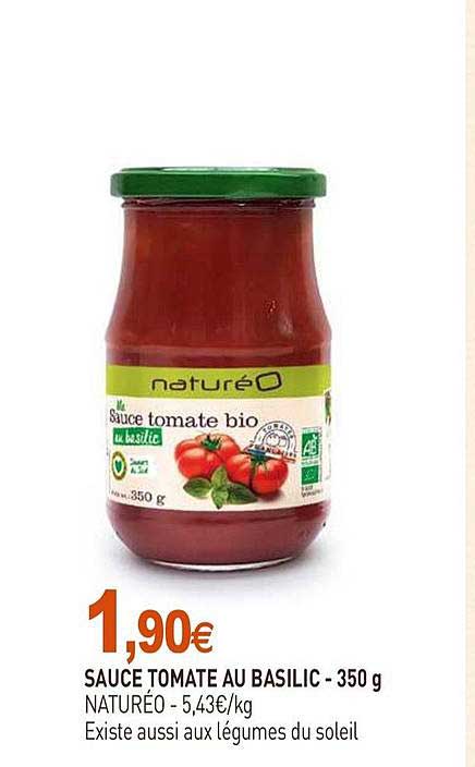 Sauce Tomate Au Basilic