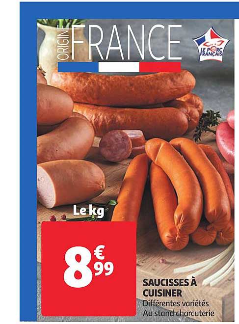 Saucisses à Cuisiner