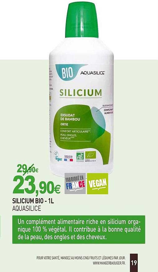 silicium bio aquasilice