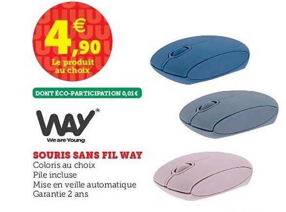 Souris Sans Fil Way