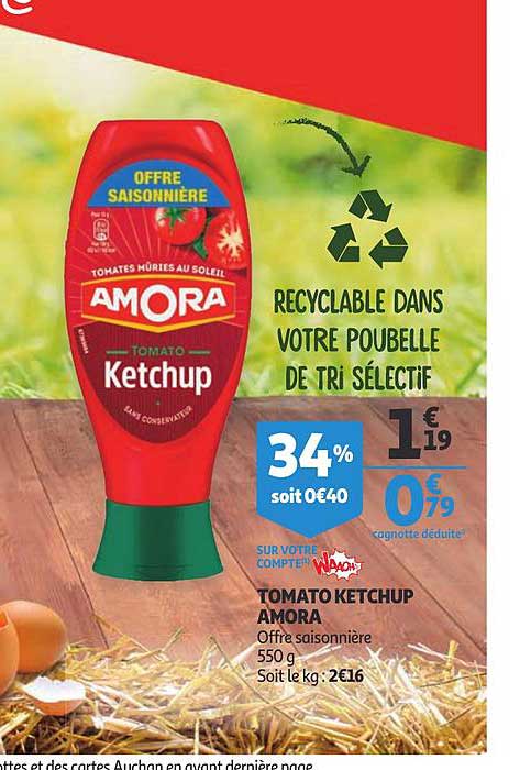tomato ketchup amora