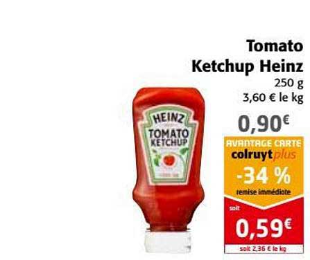tomato ketchup heinz