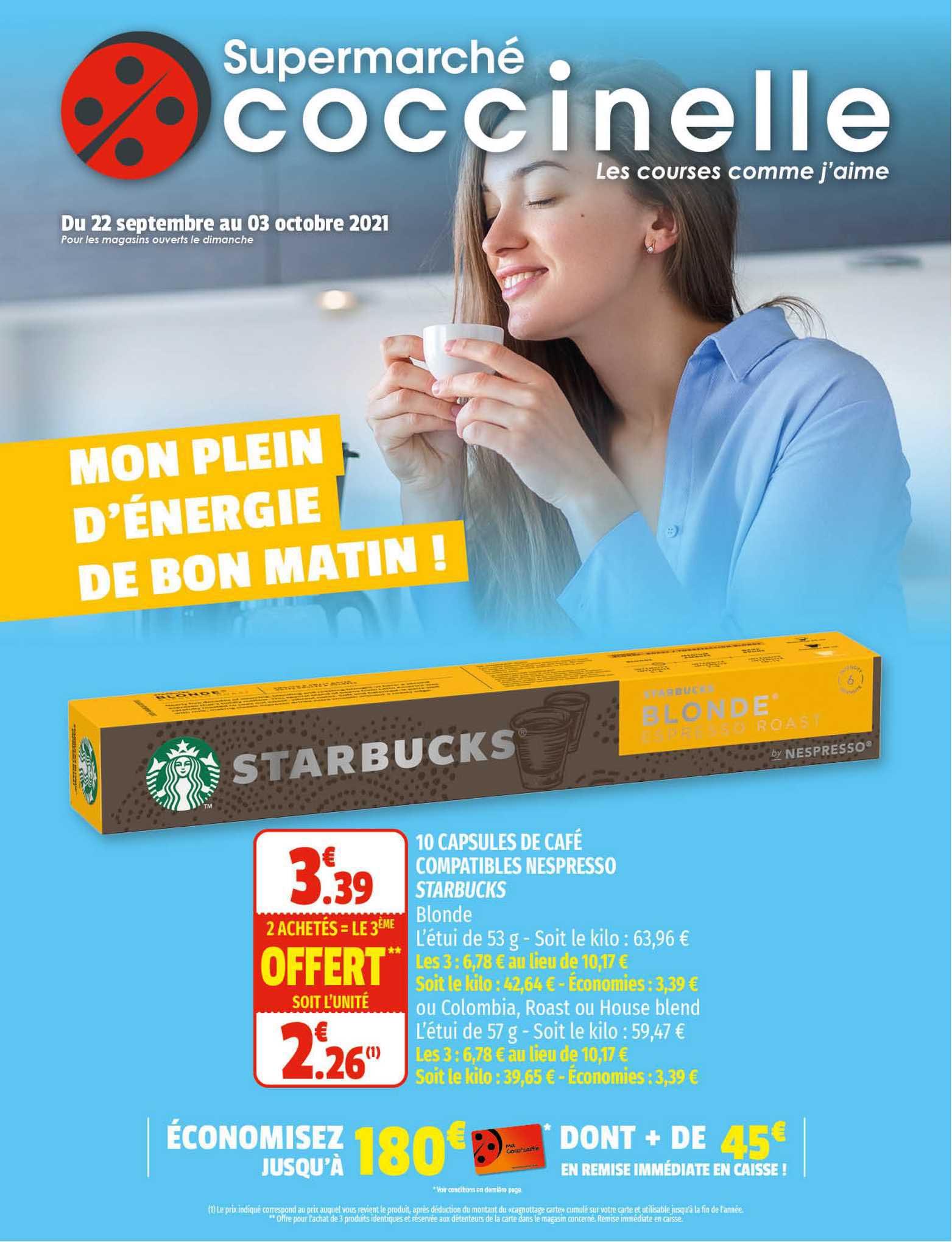 10 capsules de café compatibles nespresso starbucks