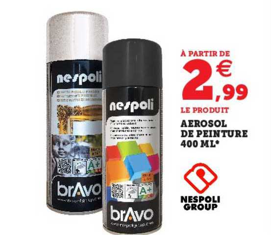 Aérosol De Peinture 400 Ml Nespoli