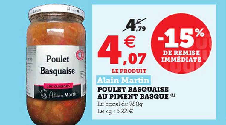 alain martin poulet basquaise au piment basque