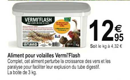 Aliment Pour Volailles Vermi'flash